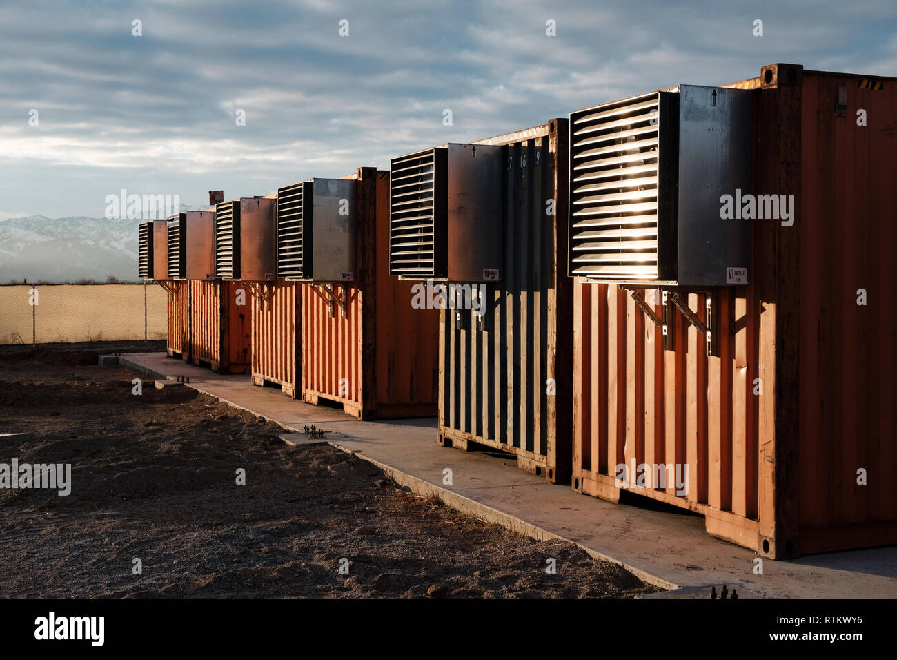 Soon To Be Coverd By A Steel Building To Aid In Esthetics Shipping - 